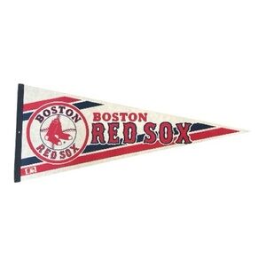 BOSTON RED SOX Vintage Pennant 1990’s. Officially Licensed MLB